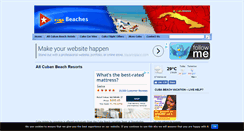 Desktop Screenshot of cuba-beaches.com